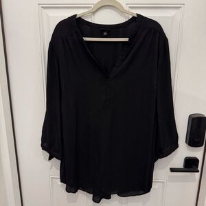 Torrid Harper Black Blouse